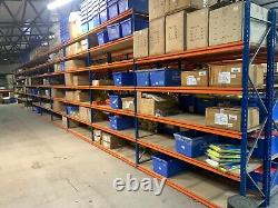 10 Bay Used STOW Heavy Duty Longspan Warehouse Storage Shelving Racking 3M Tall