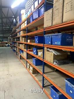 10 Bay Used STOW Heavy Duty Longspan Warehouse Storage Shelving Racking 3M Tall