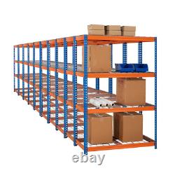 10 x Heavy Duty Shelving/Racking Mesh Shelves 4 Levels 1800mmH x 1200mm x 600mmD