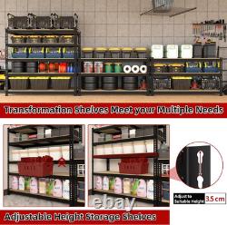 120X60X180Cm Garage Storage Shelf 5 Tier Heavy Duty Adjustable Shelving Unit