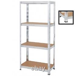 (150 x 75 x 30)cm heavy duty boltless metal T system shelving unit storage MND