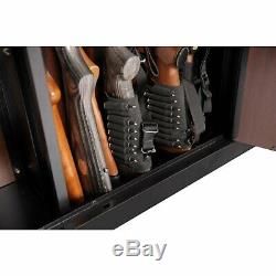 16 Gun Metal Cabinet Storage Adjustable Shelf Heavy Duty 3 Post Locking System