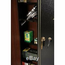 16 Gun Metal Cabinet Storage Adjustable Shelf Heavy Duty 3 Post Locking System