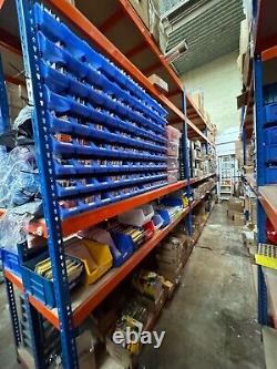 17x Heavy Duty Warehouse Racking Garage Shelving Storage Shelves Metal Shelf
