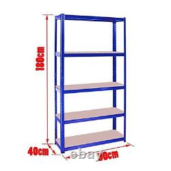 (1800 x 900 x 400)mm heavy-duty boltless metal steel shelving shelves storageBLU