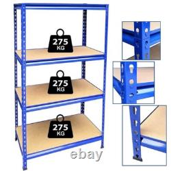180 X 120 X 60CM Metal Shelving Units 4 Tiers Heavy Duty Steel Garage Shelving