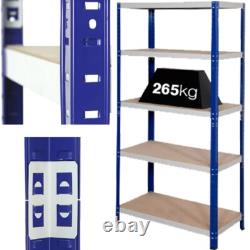 1 Bay Of SUPER HEAVY DUTY & WIDE Industrial Warehouse Shelving 1800x1200x600mm