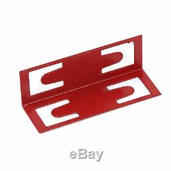 1 Racking Bays 5 Tier Red Shelving Unit Storage Racks Heavy Duty Steel Shelf RED
