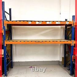 1x Bay Heavy duty longspan warehouse shelving racking upright 2.7m (900mm depth)
