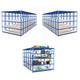 25 X Heavy Duty Garage Racking Shelving Unit 200kg Udl 1800mm X 1800mm X 450mm