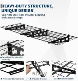 2PCS 6x2 ft Garage Storage Shelving Wall Mounted Heavy Duty Shelves Rack