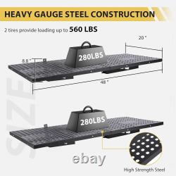 2PCS Garage Wall Shelving Storage Heavy Duty Wall Mounted Floating Shelf withHooks