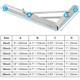 2-20pcs Heavy Duty Stainless Steel Folding Wall Mounted Shelf Brackets Support