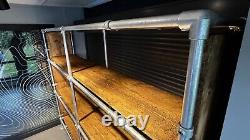 2.5m Heavy Duty Scaffold Shelf Commercial Industrial Display Unit