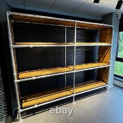 2.5m Heavy Duty Scaffold Shelf Commercial Industrial Display Unit