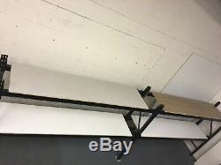 2 Bays Heavy Duty Pallet Racking, Container Shelving, Garage Workshop Shelving