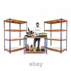 2 Heavy Duty Racking Units 1800mm x 1500mm x 600mm and a Workbench