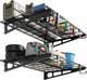 2-pack X 4 Ft 400 Lbs Heavy Duty Metal Wall Mounted Garage Storage Shelves Rack