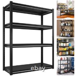 2 X 4 Tier Steel Shelving Heavy Duty Garage Storage Racking