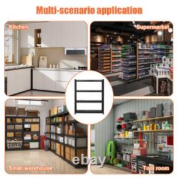 2 X 4 Tier Steel Shelving Heavy Duty Garage Storage Racking