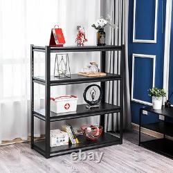 2 X 4 Tier Steel Shelving Heavy Duty Garage Storage Racking