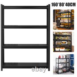 2 X 4 Tier Steel Shelving Heavy Duty Garage Storage Racking