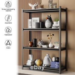 2 X 4 Tier Steel Shelving Heavy Duty Garage Storage Racking