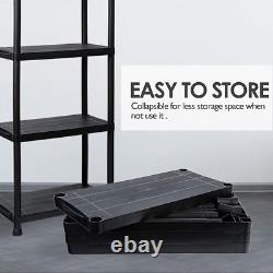 2 x 4 Tier Racking Shelf Heavy Duty Garage Shelving Storage Shelves Unit