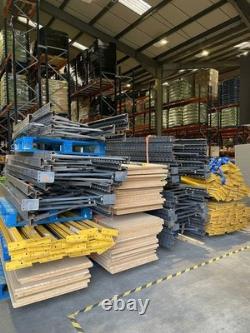 2 x Bays Warehouse Racking shelving Heavy Duty Storage inc 5 shelves per bay