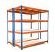 2 X Extra Heavy Duty Steel Racking/garage Shelving Unit/metal Racking 750mm D