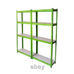 2 x Greenhouse Shelves Shelving Unit Racking Boltless Heavy Duty Storage Shelf