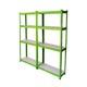 2 X Greenhouse Shelves Shelving Unit Racking Boltless Heavy Duty Storage Shelf