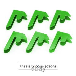 2 x Greenhouse Shelves Shelving Unit Racking Boltless Heavy Duty Storage Shelf