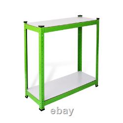 2 x Greenhouse Shelves Shelving Unit Racking Boltless Heavy Duty Storage Shelf