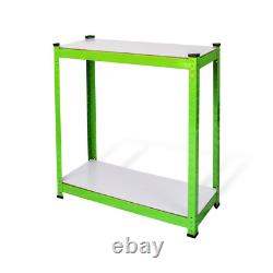 2 x Greenhouse Shelves Shelving Unit Racking Boltless Heavy Duty Storage Shelf