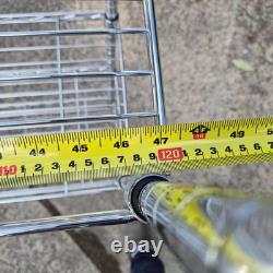 2 x Nexel Heavy Wire Shelving Units 4 Tier Heavy Duty Adjustable Racking