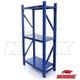 2m Tall Heavy Duty Steel 100 X 50cm Garage Shelving Kit 3 Shelf 180kg Racking