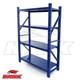 2m Tall Heavy Duty Steel 150 X 50cm Workshop Shelving Kit 4 Shelf 180kg Racking