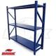 2m Tall Heavy Duty Steel 200 X 60cm Warehouse Shelving Kit 3 Shelf 350kg Racking