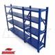 2m Tall Heavy Duty Steel 300 X 50cm Workshop Shelving Kit 8 Shelf 180kg Racking