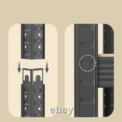 2x Heavy Duty Garage Racking/Shelving Units 5 Tier Metal Storage Racks 75KG UDL