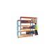 378853, Heavy Duty Painted Additional Shelf 1500x600mm Orange/zinc