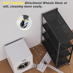 3/4 Tier Racking Shelf Heavy Duty Garage Shelving Storage Shelves Foldable