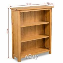 3/5/6 Tier Oak Bookcase Book Shelf Shelving Cabinet Display Unit Storage Corner