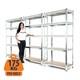 3-bay Steel Garage Shelving Racking Galvanised And Boltless 175kg Udl