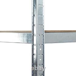 3-Bay Steel Garage Shelving Racking Galvanised and Boltless 175KG UDL