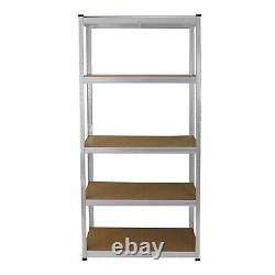 3 Garage Racking Shelving 5 Tier Boltless Heavy Duty Storage FREE Bay Connectors