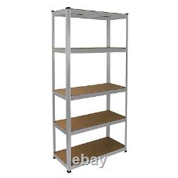 3 Garage Racking Shelving 5 Tier Boltless Heavy Duty Storage FREE Bay Connectors