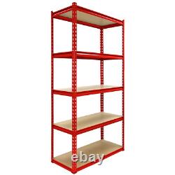 3 Garage Shelves Shelving 5 Tier Unit Racking Boltless Heavy Duty Storage Shelf