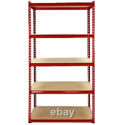 3 Garage Shelves Shelving 5 Tier Unit Racking Boltless Heavy Duty Storage Shelf